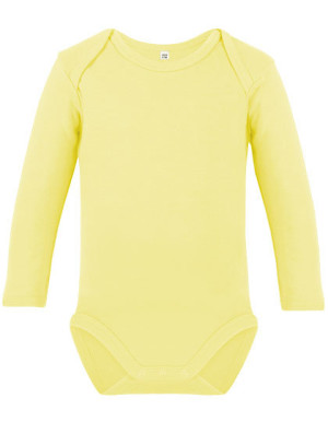 Organické body pre bábätká s dlhým rukávom Bailey 02 - Reklamnepredmety