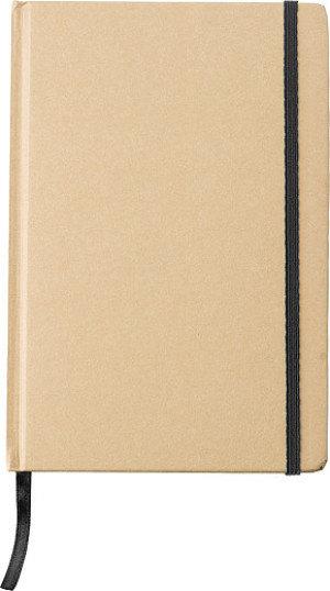 Zápisník A5 linajkový s kartónovými doskami XENIO - Reklamnepredmety