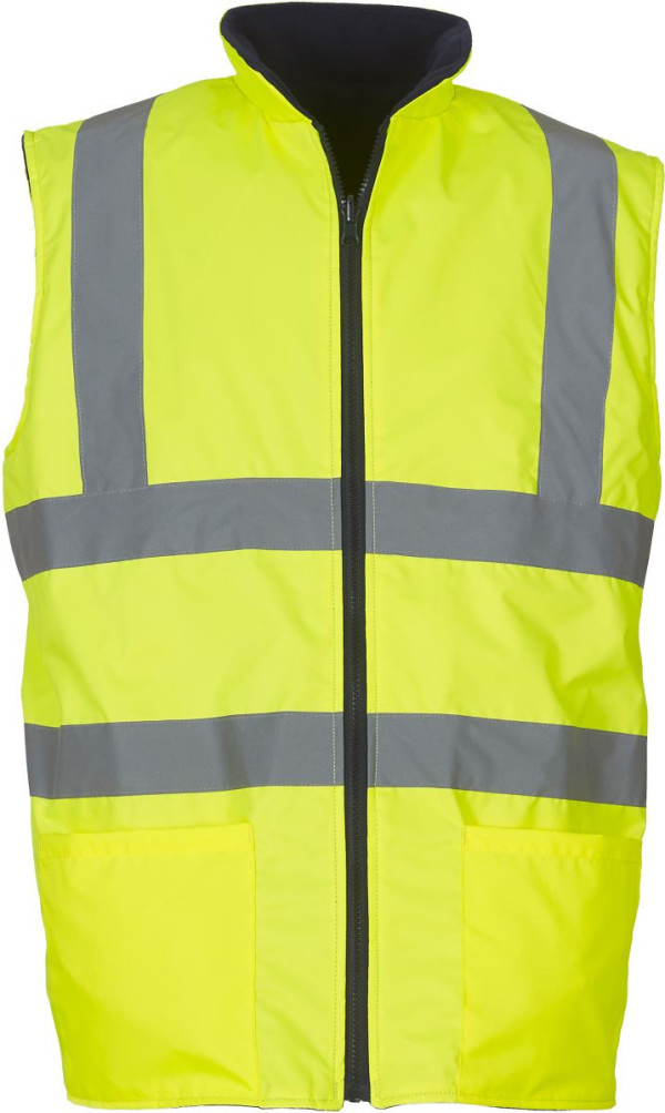 Hi-Vis Obojstranná Fleecová Vesta