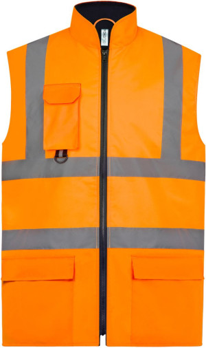 Polstrovaná vesta Hi-Vis Yoko | HV005 - Reklamnepredmety
