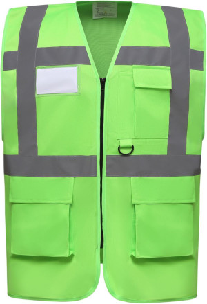 Hi-Vis multifunkčná vesta Yoko | HVW801 - Reklamnepredmety