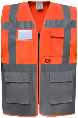 Hi-Vis multifunkčná vesta Yoko | HVW801 - Reklamnepredmety