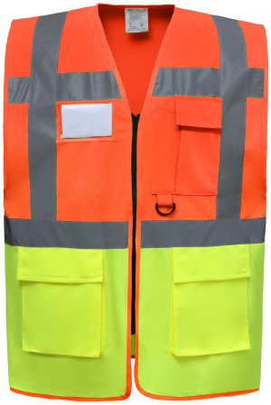 Hi-Vis multifunkčná vesta Yoko | HVW801 - Reklamnepredmety