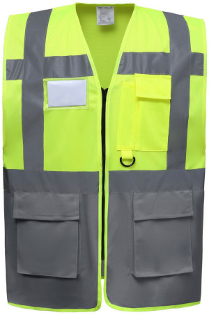 Hi-Vis multifunkčná vesta Yoko | HVW801 - Reklamnepredmety