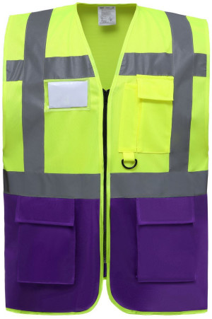 Hi-Vis multifunkčná vesta Yoko | HVW801 - Reklamnepredmety