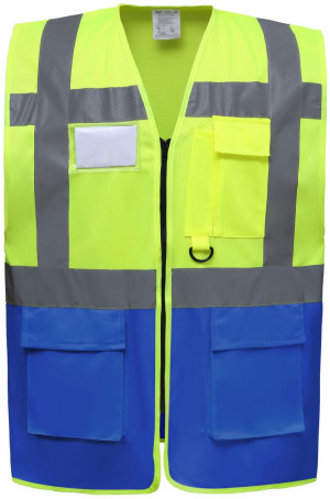 Hi-Vis multifunkčná vesta Yoko | HVW801 - Reklamnepredmety