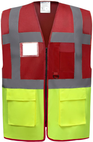 Hi-Vis multifunkčná vesta Yoko | HVW801 - Reklamnepredmety