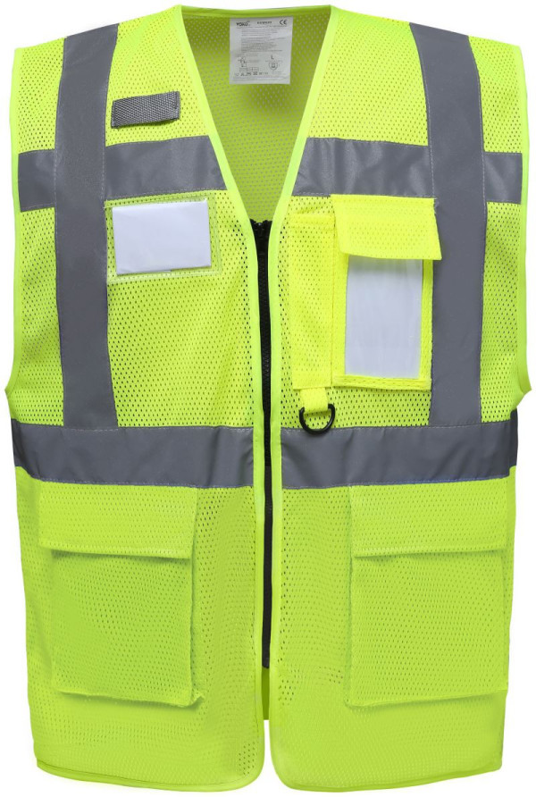 Hi-Vis sieťovaná bezpečnostná vesta Yoko | HVW820