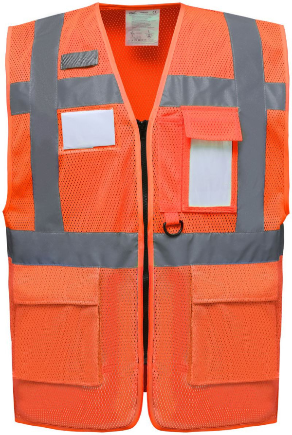 Hi-Vis sieťovaná bezpečnostná vesta Yoko | HVW820