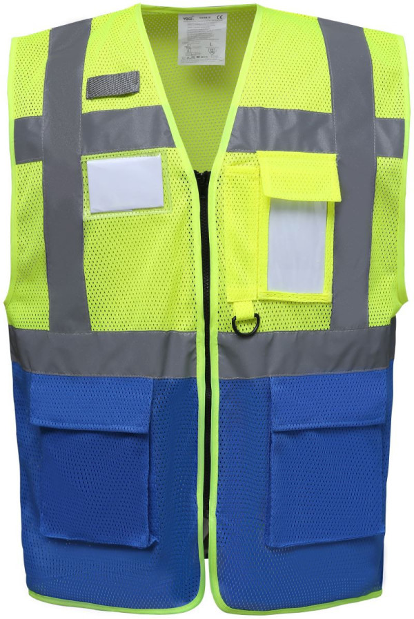 Hi-Vis sieťovaná bezpečnostná vesta Yoko | HVW820