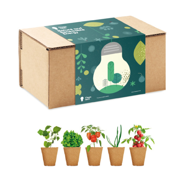Box na pestovanie rastlín s plnofarebnou potlačou