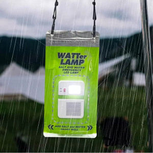 Pohotovostné LED svietidlo na slanú vodu - Reklamnepredmety