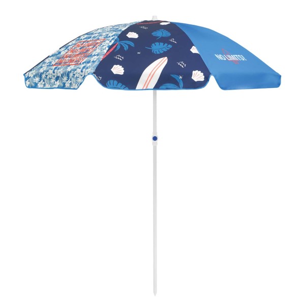 Ø200cm/40″ Plážový slnečník s kovovou tyčou