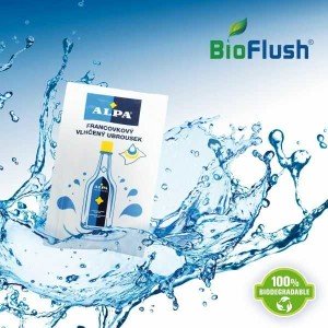 Vlhčené obrúsky BioFlush - Reklamnepredmety