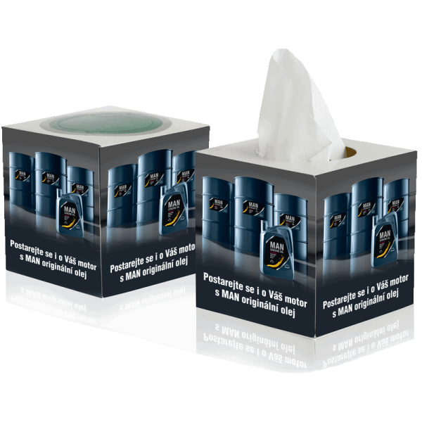 Reklamné vreckovky KOCKA