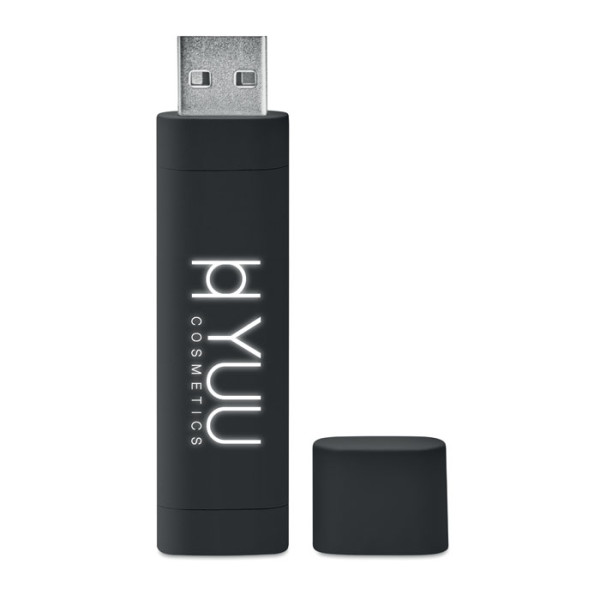 USB so svietiacim logom