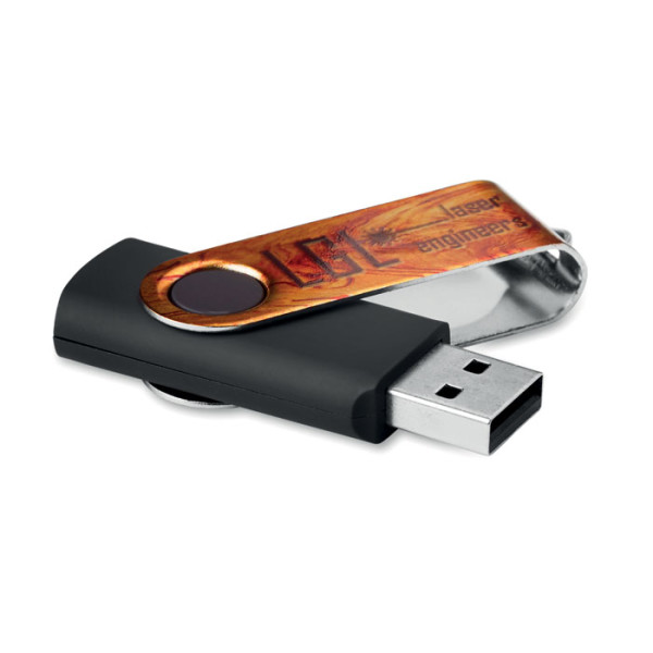 USB disk s plnofarebnou potlačou kovového klipu