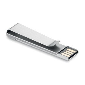 USB v tvare spony s potlačou alebo gravírovaním - Reklamnepredmety