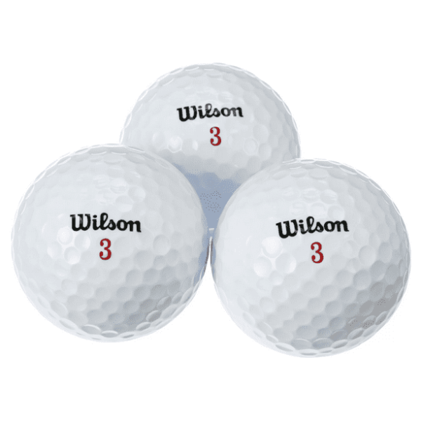 Profesionálne golfové loptičky Wilson Boost White