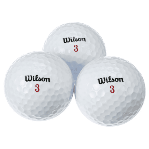 Profesionálne golfové loptičky Wilson Boost White - Reklamnepredmety