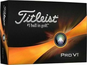 Profesionálne golfové loptičky Titleist Pro V1 2023 - Reklamnepredmety