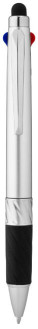 Trojfarebné guľôčkové pero a stylus Burnie - 10653100 - variant PF 10653100