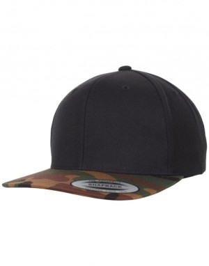 Klasická 2-tónová šiltovka Camo so snapback zapínaním - Reklamnepredmety