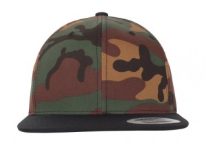 Klasická 2-tónová šiltovka Camo so snapback zapínaním - Reklamnepredmety