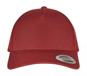 5-panelová prémiová šiltovka so zakriveným šiltom a snapback zapínaním - Reklamnepredmety
