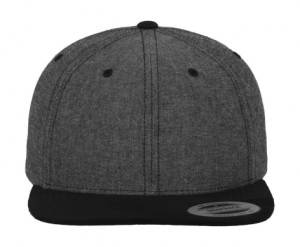 Šiltovka Chambray-Suede so snapback zapínaním - Reklamnepredmety