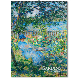 Nástenný kalendár Gardens Impressionism 2024 - Reklamnepredmety