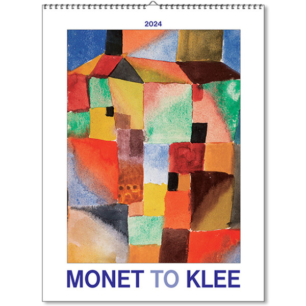 Nástenný kalendár Monet to Klee 2024