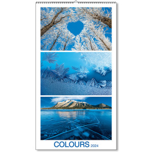 Nástenný kalendár Colours 2024 - Reklamnepredmety