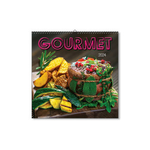 Nástenný kalendár Gourmet 2024 - Reklamnepredmety