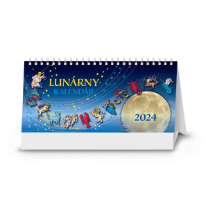 Stolový kalendár Lunárny 2024