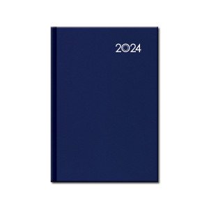 Pracovný diár A5 FALCON modrý 2024 - Reklamnepredmety