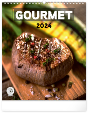 Nástenný kalendár Gourmet 2024 - Reklamnepredmety