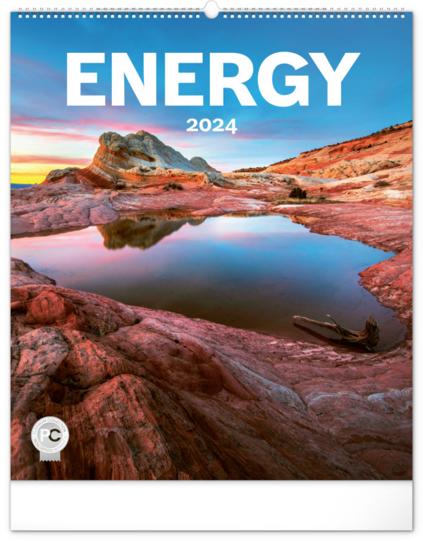 Nástenný kalendár Energia 2024