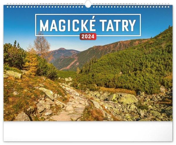 Nástenný kalendár Magické Tatry 2024