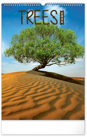 Nástenný kalendár Stromy 2024 - Reklamnepredmety