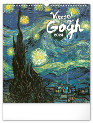 Nástenný kalendár Vincent van Gogh 2024 - Reklamnepredmety