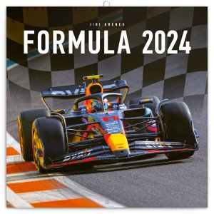 Poznámkový kalendár Formula – Jiří Křenek 2024 - Reklamnepredmety