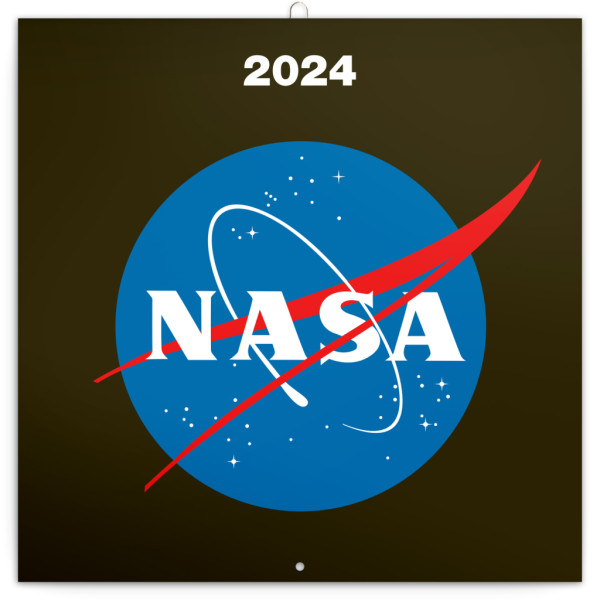 Poznámkový kalendár NASA 2024