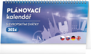 Stolový kalendár s európskymi sviatkami - Reklamnepredmety