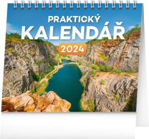 Stolový kalendár Praktický kalendár 2024 - Reklamnepredmety