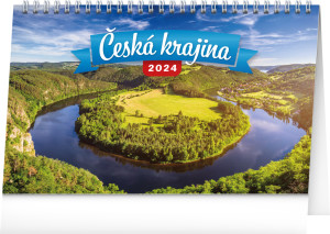Stolový kalendár Česká krajina 2024 - Reklamnepredmety