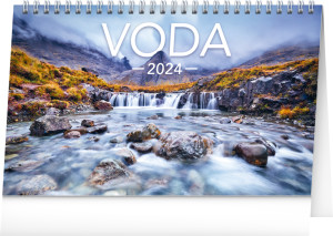 Stolový kalendár Voda CZ/SK 2024 - Reklamnepredmety