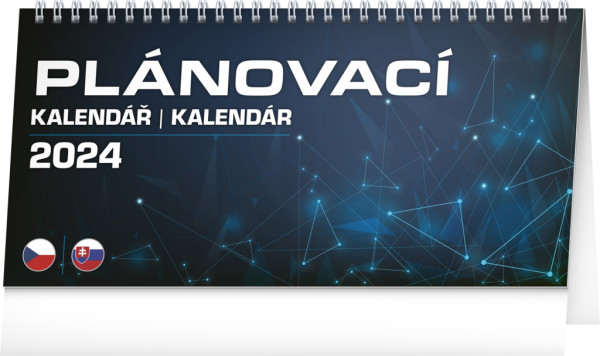 Stolový kalendár Plánovací CZ/SK 2024