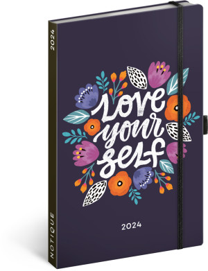 Týždenný diár Love Yourself 2024 - Reklamnepredmety