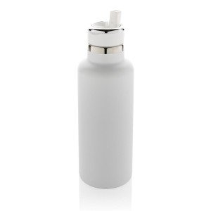 Termo fľaša Hydro z RCS recyklovanej nerezovej ocele so slamkou - Reklamnepredmety